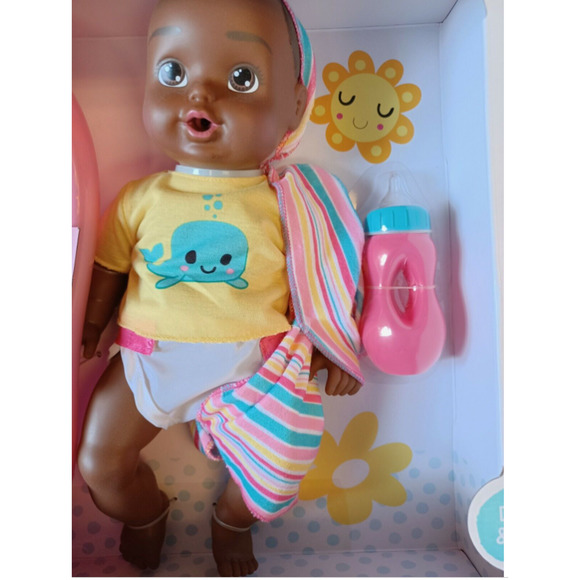 NEW Drink and Wet Doll Honestly Cute Pretend Play Bath & Splash Set - Picture 2 of 5